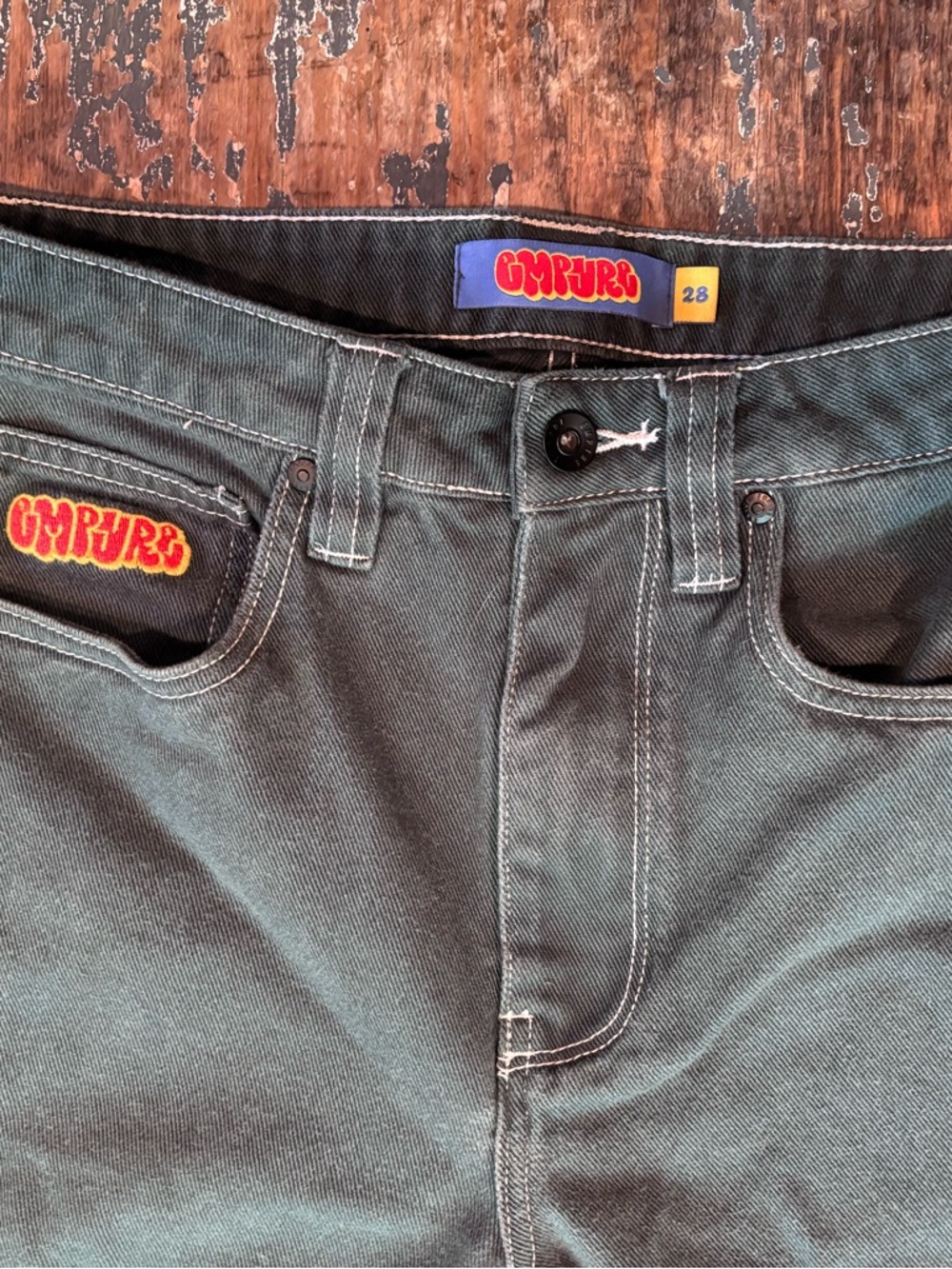 Empyre Dark Green Men's Jeans